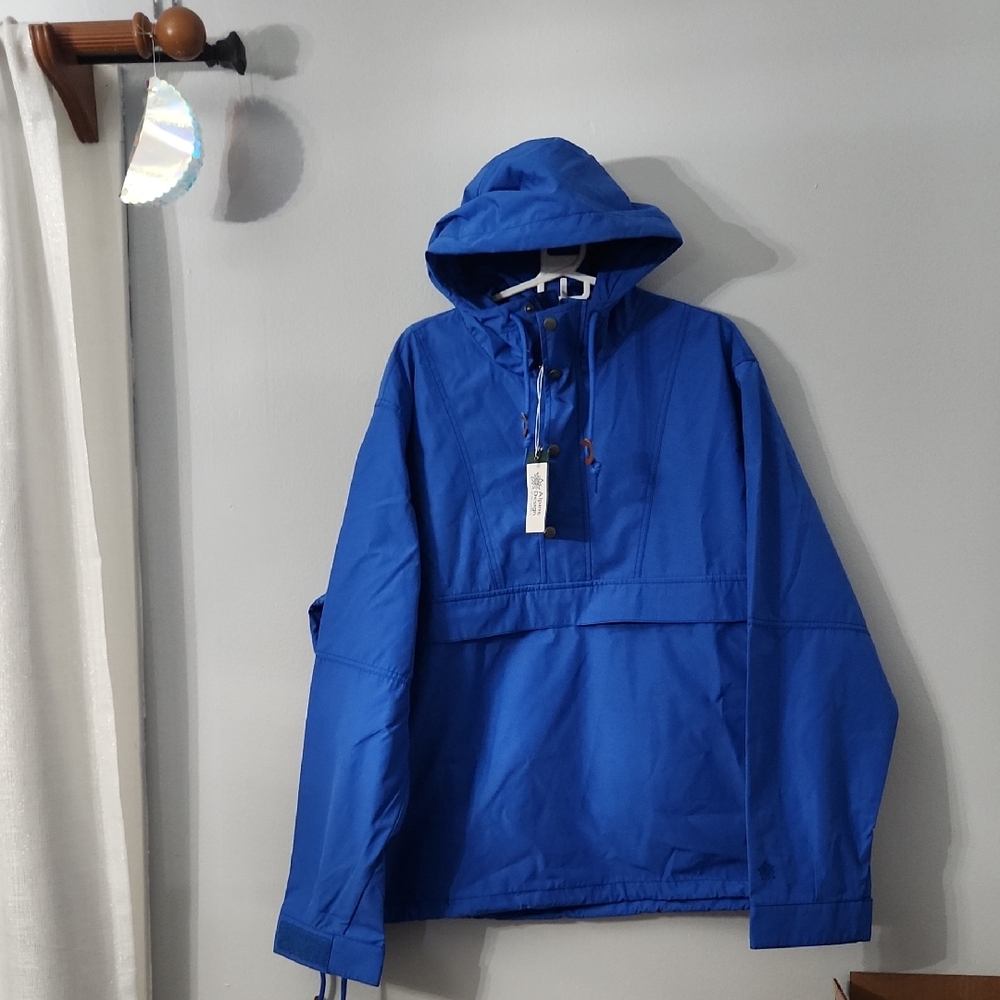 Alpine Design Men's Vibrant Blue Windbreaker